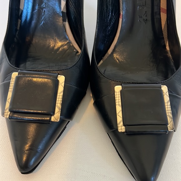 Burberry Black Sling Back - Picture 2 of 10